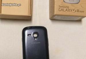 Samsung Galaxy S3 Mini caixa e capa