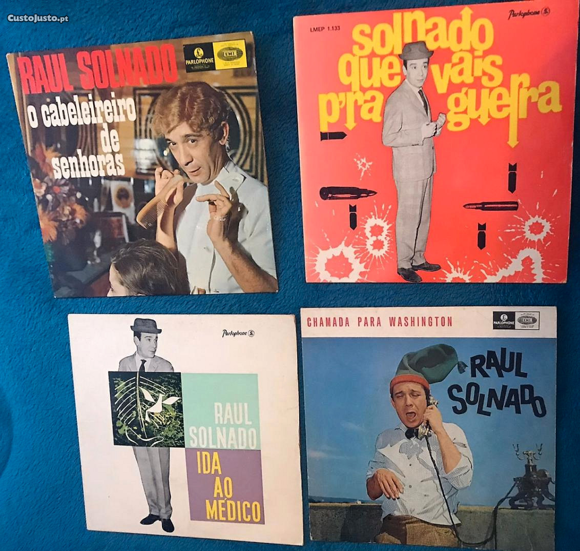 Coleção de discos de vinil de Raul Solnado
