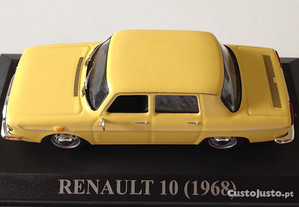* Miniatura 1:43 Renault10 (1968) Queridos Carros | Matricula Portuguesa