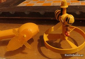 Brinquedos Selénia c/ Lançador filme Arthur et les Minimoys - medida 17 cm e 8 cm de diâmetro