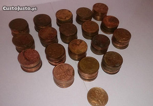 50 centavos (181 moedas de 50 centavos)
