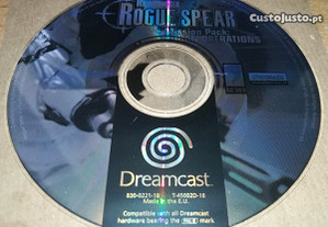 rainbow six rogue spear (só cd) - sega dreamcast