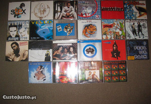 Lote de 22 CDs Singles!