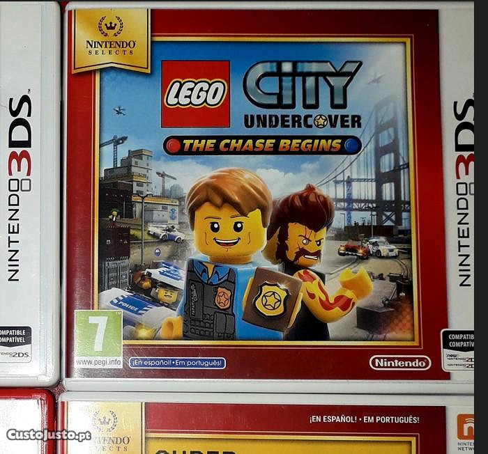 Jogos Nintendo 3 DS - Lego city undercover, the chase begins