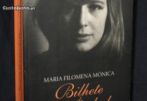 Livro Bilhete de Identidade Maria Filomena Mónica