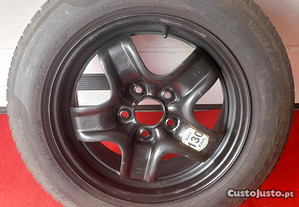 Roda suplente Jante 16 5x114,3 Renault Nissan pneu