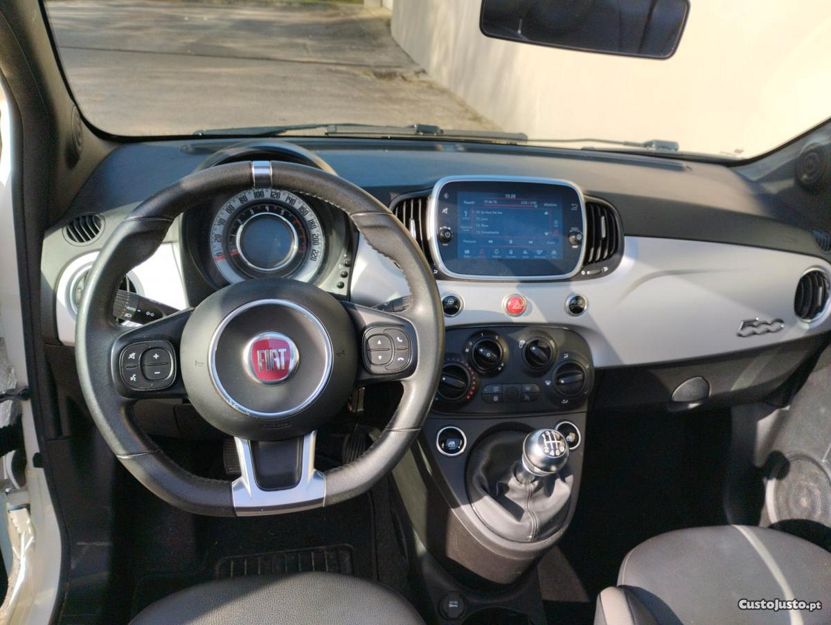Fiat 500C Hibrido Sport Garantia Fabrica 19 mil kms