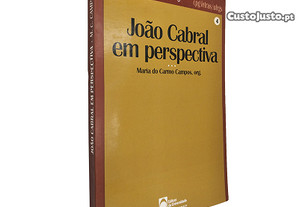 João Cabral em perspectiva - Maria do Carmo Campos, org.