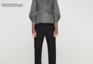 Blusa cinzenta Zara Woman
