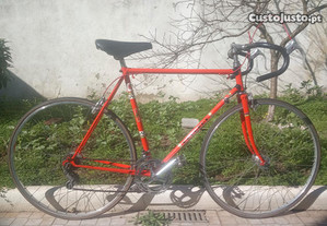 Bicicleta Peugeot homem classica vintage estrada roda 700c laranja Tam56
