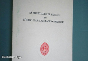 As sociedades de pessoas no Código das Sociedades Comerciais - António Caeiro