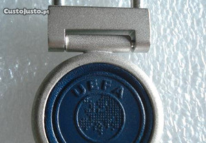 Antigo Porta-chaves UEFA FOOTBALL Anos 90.