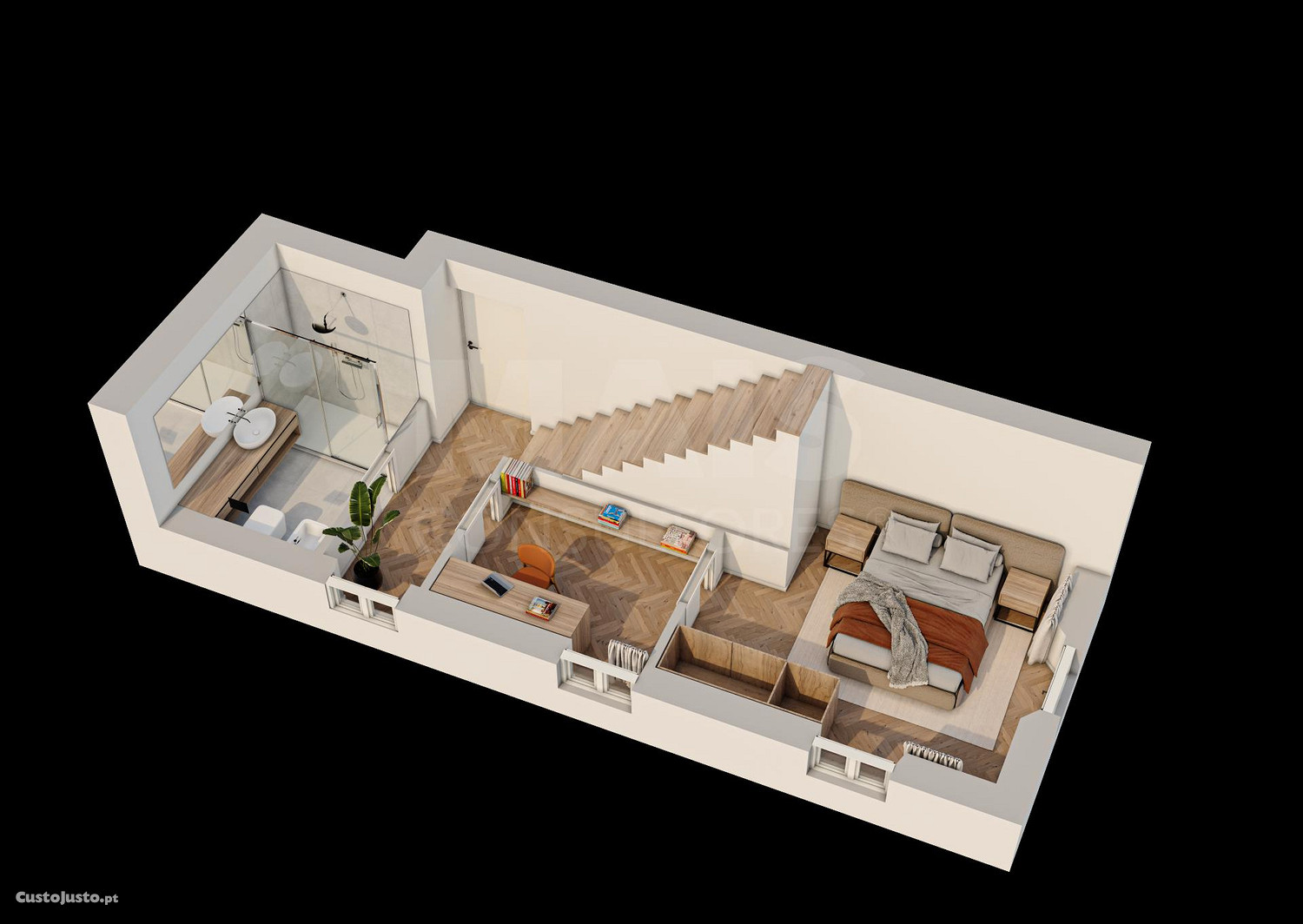 Apartamento T1 + 1 Duplex em Carcavelos | Lisboa,