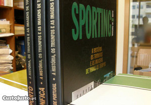 Sporting, Porto e Benfica - Livros de Ouro.