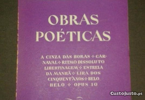 Obras poéticas de Manuel Bandeira.