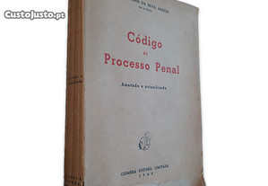 Código de Processo Penal (Anotado e Actualizado) - Laurentino da Silva Araújo