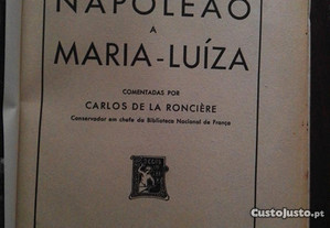 Cartas de Napoleão e Maria-Luisa Livraria Lello
