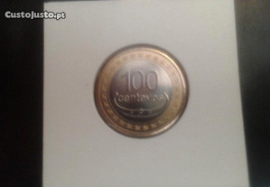 Moeda 100 centavos - Timor Leste 2012