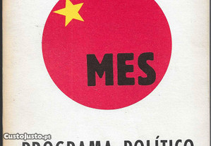 MES Movimento de Esquerda Socialista. Programa Político (1974)