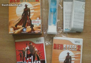 Nintendo Wii edição especial - Red Steel + Red Steel 2