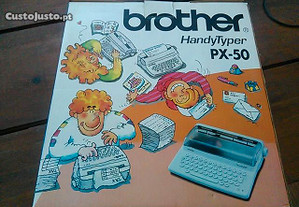 Máquina de escrever portáctil BROTHER PX-50