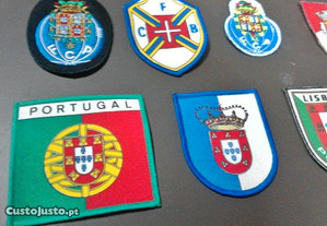 Patch emblemas vários - Porto, Macau, Minho, Monarquia, etc