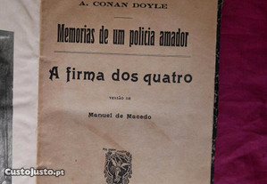 A firma dos Quatro. A Conan Doyle. Livraria Ferreira 1908.