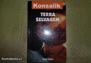Pack 2 livros - Konsalik terra selvagem e a conspiração da amazónia "novos" Terra Selvagem