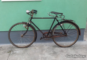 Bicicleta pasteleira roda 28 antiga travoes de lavanca