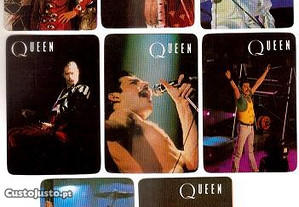 Coleção de 8 calendários sobre os Queen 1987