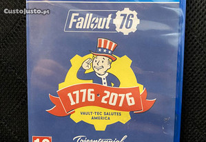 Jogo PS4 - "Fallout 76 - Tricentennial Edition" - Novo, Selado