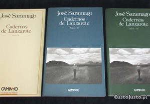 Livros Cadernos de Lanzarote Diário I II e III