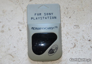 Playstation 1: Cartão de memoria NIKO