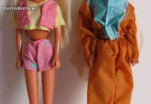 Bonecas Barbie Desportistas com acessórios