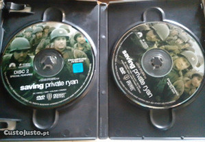 2 DVDs O Resgate do Soldado Ryan Edição Especial 2 Discos Filme de Steven Spielberg Tom Hanks