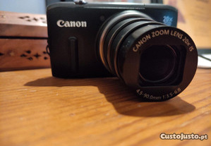 Máquina fotográfica Canon Zoom óptico 20x em caixa