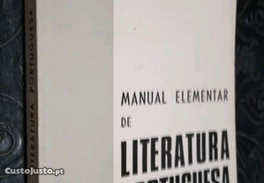 Manual elementar de Literatura Portuguesa (1970)