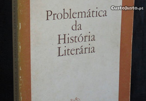 Livro Problemática da História Literária Jacinto do Prado Coelho