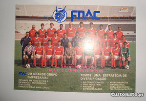 Postal Benfica - Taça Campeões Europeus 87/88