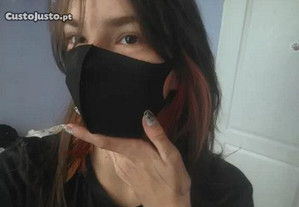 Máscara Facial Proteção anti-embaciamento Lavável