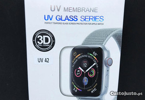 Película de vidro temperado UV Apple Watch 42mm