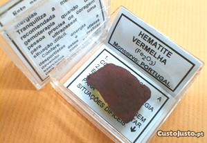 Hematite vermelha 2x5x5cm - cx