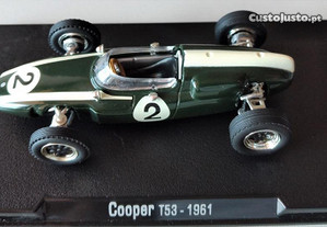 Miniatura 1:43 Coleção Grand Prix COOPER T53 (1961)