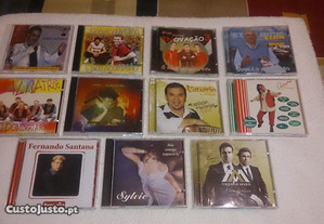 música pimba / popular (albatroz, canário, santana...) vários cds