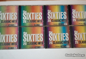 Colectânea Música Anos 60 "Sixties" em 8 CD