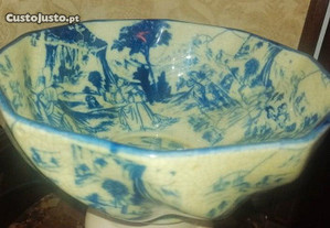 Antiga Taça / Saladeira china azul