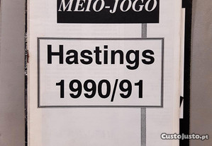 Revista de xadrez do torneio de Hastings 1990/1