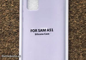 Capa de silicone soft touch Samsung Galaxy A51