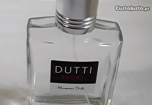 Frasco VAZIO de perfume Massimo Dutti Sport