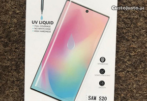 Película de vidro temperado UV Samsung Galaxy S20